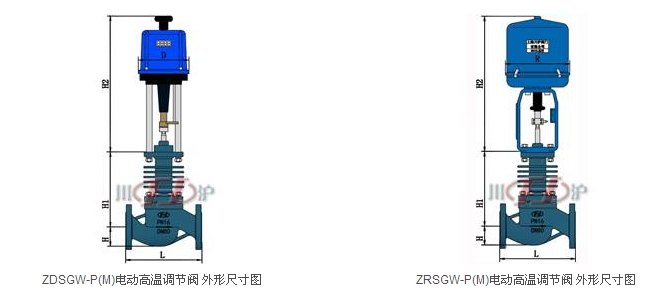 電動高溫調(diào)節(jié)閥結(jié)構(gòu)圖