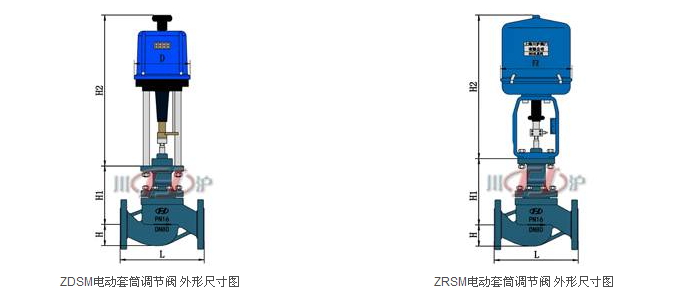 電動套筒調(diào)節(jié)閥結(jié)構(gòu)圖