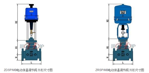 電動保溫調(diào)節(jié)閥結(jié)構(gòu)圖