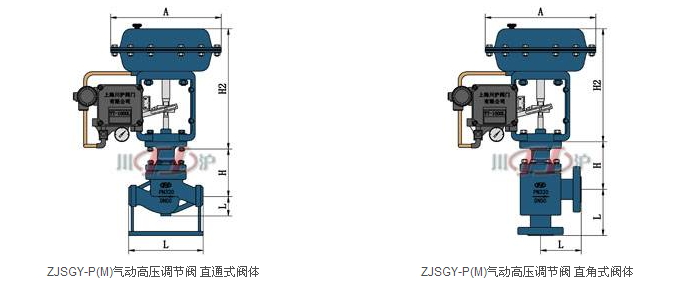 氣動(dòng)焊接調(diào)節(jié)閥結(jié)構(gòu)圖